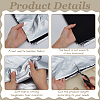 PU Imitation Leather Fabrics DIY-WH0622-233B-4