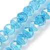 Baking Painted Glass Beads Strands GLAA-H032-05-02-1