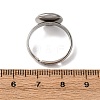 304 Stainless Steel Adjustable Ring Components STAS-B098-03C-P-3
