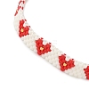 Glass Seed Beaded Bracelets for Women BJEW-MZ00214-03-3