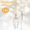 1Pc Brass Big Pendant Decorations HJEW-LP0002-88-2