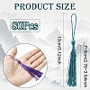 80Pcs Polyester Tassel Decorations DIY-YW0016-25A-3