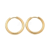 Ion Plating(IP) 304 Stainless Steel Huggie Hoop Earrings EJEW-F111B-21mm-G-2