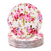 8Pcs PU Leather Cup Mats AJEW-MB0001-12-3