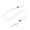 Braided Wax Rope Cord Macrame Pouch Necklace Making NJEW-J007-02-2