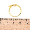 Brass Micro Pave Clear Cubic Zirconia Cuff Rings for Women RJEW-U047-24G-01-5