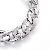 304 Stainless Steel Bracelets STAS-D162-11-2