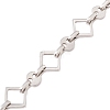 304 Stainless Steel Rhombus & Coffee Bean Link Chains CHS-F017-03P-2