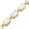 Electroplated Alloy Link Bracelets BJEW-T012-004-RS-5