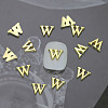 Alloy 26 Letter Shapes Nail Art Decoration MRMJ-WH0114-001-23-1