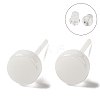 Hypoallergenic Bioceramics Zirconia Ceramic Stud Earrings EJEW-F340-05A-02-1