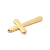 Ion Plating(IP) 304 Stainless Steel Pendants STAS-F282-03G-3