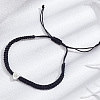 1Pc Adjustable Nylon Cord Braided Bracelets for Women Men BJEW-LP0001-34W-P-3