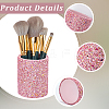 2Pcs Sequins Plastic Eyebrow Pencil Storage Holder AJEW-CL0005-54-6