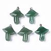 Natural Green Aventurine Pendants G-R480-02A-1