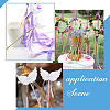 Gorgecraft Plastic Angel Wings Ornament BAKE-GF0001-02-7