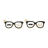 Father's Day Alloy Enamel Pendants ENAM-V001-03F-G-1