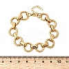 304 Stainless Steel Link Chain Bracelets for Women BJEW-P388-02A-G-5