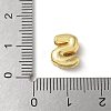 Brass Micro Pave Cubic Zirconia Beads KK-P290-61G-S-3