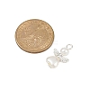 ABS Imitation Pearl Bead Pendants PALLOY-JF04104-01-2