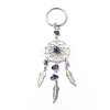 Natural Sodalite Keychain KEYC-JKC00346-02-1