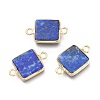 Natural Lapis Lazuli Links Connectors X-G-F689-06B-G-1