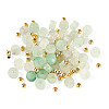 50Pcs Natural Green Strawberry Quartz Beads G-TAD0001-11-3
