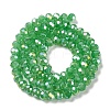 Baking Electroplate Glass Beads Strands LS-DGLA-A039-J6MM-B03-3