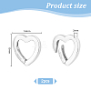 925 Sterling Silver Spring Gate Ringsed FIND-PH0021-77C-2