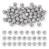 52Pcs 26 Style Electroplate Glass Alphabet Beads FIND-TA0001-99B-2