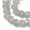 Glass Beads Strands EGLA-A034-J6mm-D10-2
