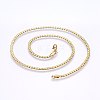 304 Stainless Steel Chain Necklaces MAK-L015-33B-2