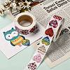 Heart Shaped Stickers Roll DIY-K027-A03-5