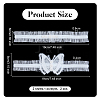 1 Set Butterfly Polyester Garter Leg Ring Sets DIY-OC0013-43B-2