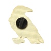 Raven Alloy Lapel Pin Backs for Backpack Clothes AL-CBABF13-04-2