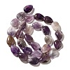 Natural Amethyst Beads Strands G-I377-A26-3