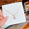 Acrylic with Rhinestone Pendant Necklaces FS-WG30730-70-1