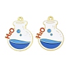 Alloy Enamel Pendants ENAM-L055-01I-01-1