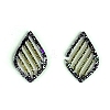 DIY Teardrop with Stripe Pendant Silicone Molds LS-DIY-I099-40-2