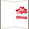 Bamboo Greeting Card & Paper Envelope with Bowknot AJEW-WH0202-008-2