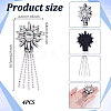Glass Clothing Patches LS-PATC-WH0028-026E-2