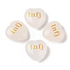 Natural Quartz Crystal Heart Engraving MBTI Figurines Statues for Home Office Desk Decorations X1-G-K353-05C-1