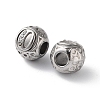 304 Stainless Steel Rhinestone European Beads STAS-A092-10O-P-2