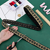 Vintage Jacquard Polyester Ribbon OCOR-WH0101-259A-3