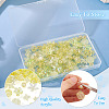 130Pcs 8 Styles Plating Acrylic Beads OACR-TA0004-51A-5
