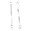 Non-Tarnish 201 Stainless Steel Links Connectors LS-X-STAS-B011-01A-P-1