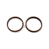 Brass Open Jump Rings KK-G514-01M-R-1