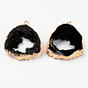 Druzy Resin Pendants RESI-R428-024D-1