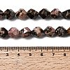 Natural Rhodonite Beads Strands G-Z119-A19-03-6