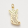 Brass Cubic Zirconia Pendants & Stud Earrings & Adjustable Rings Jewelry Sets SJEW-S043-12-7